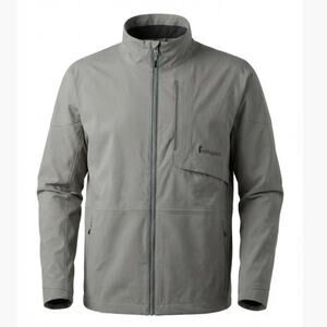 Cotopaxi Kinsa Soft-Shell Jacket Women’s Small Lightweight, Water-Resistant Gray